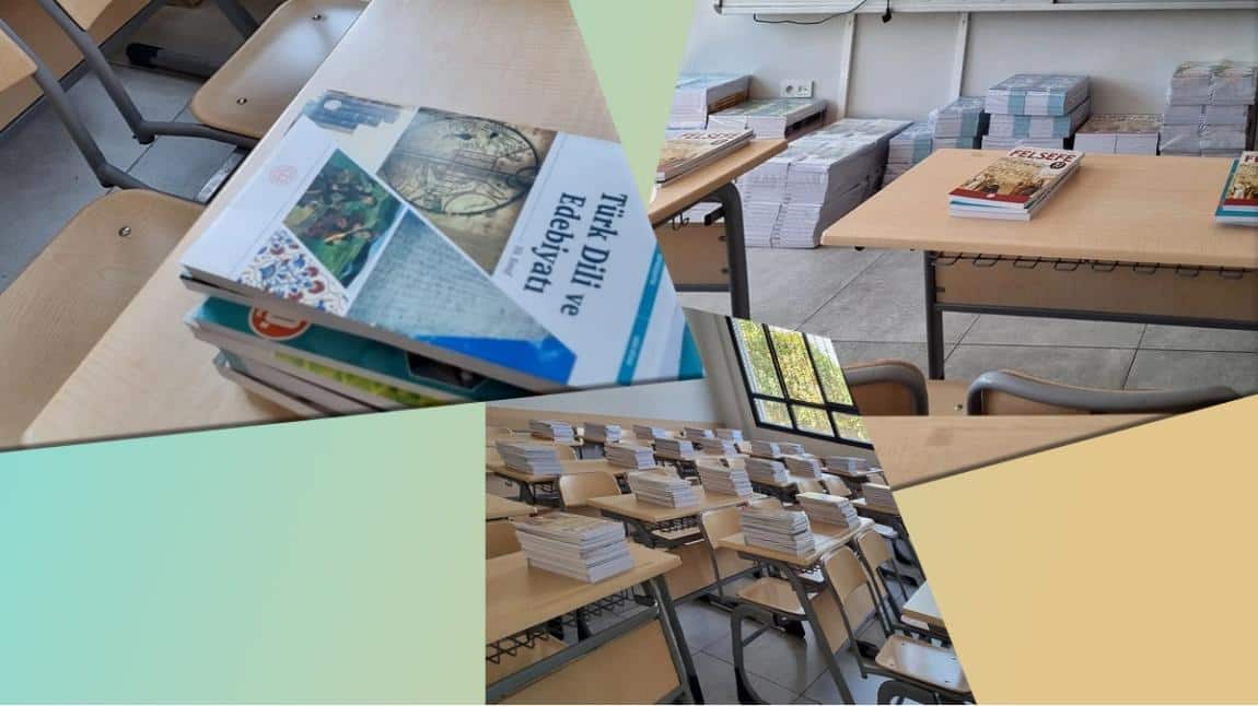 Ders Kitaplarımız Öğrencilerimizi Bekliyor